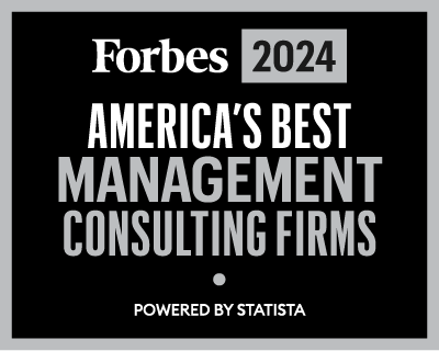 Forbes Best Consulting firm award badge