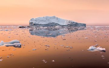 global climate iceberg
